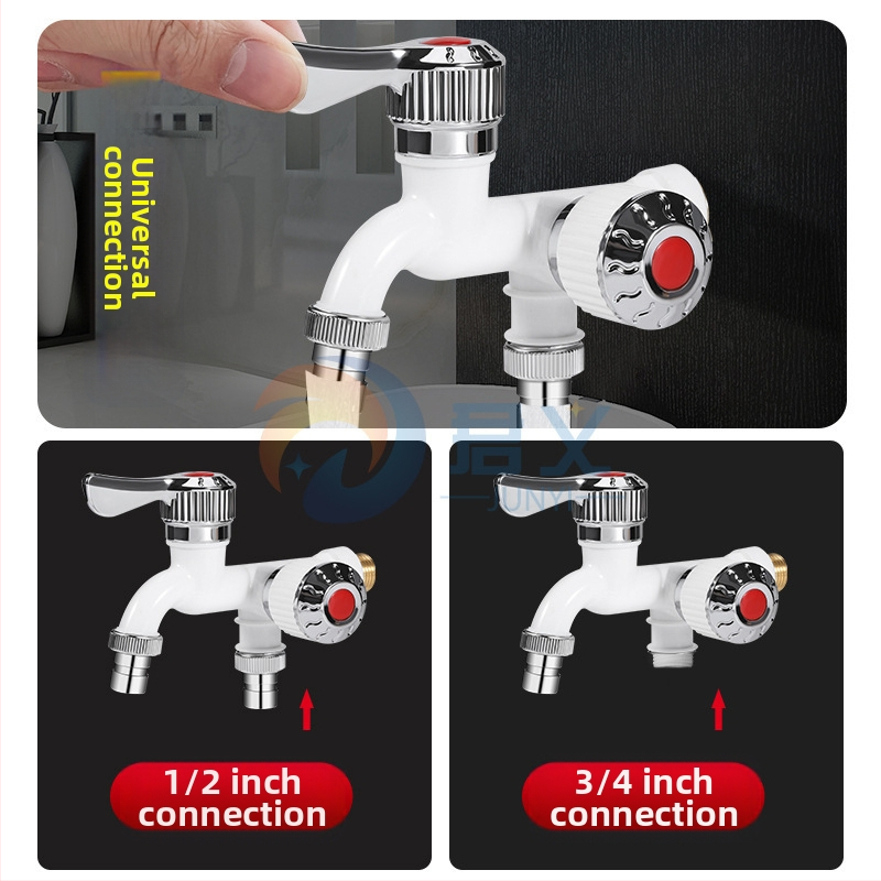 Autonomy Virtuvės maišytuvas – keraminių vožtuvų šerdis, plastikas, dvigubo dizaino, spiralinis montavimas, darbinė temperatūra 100°C