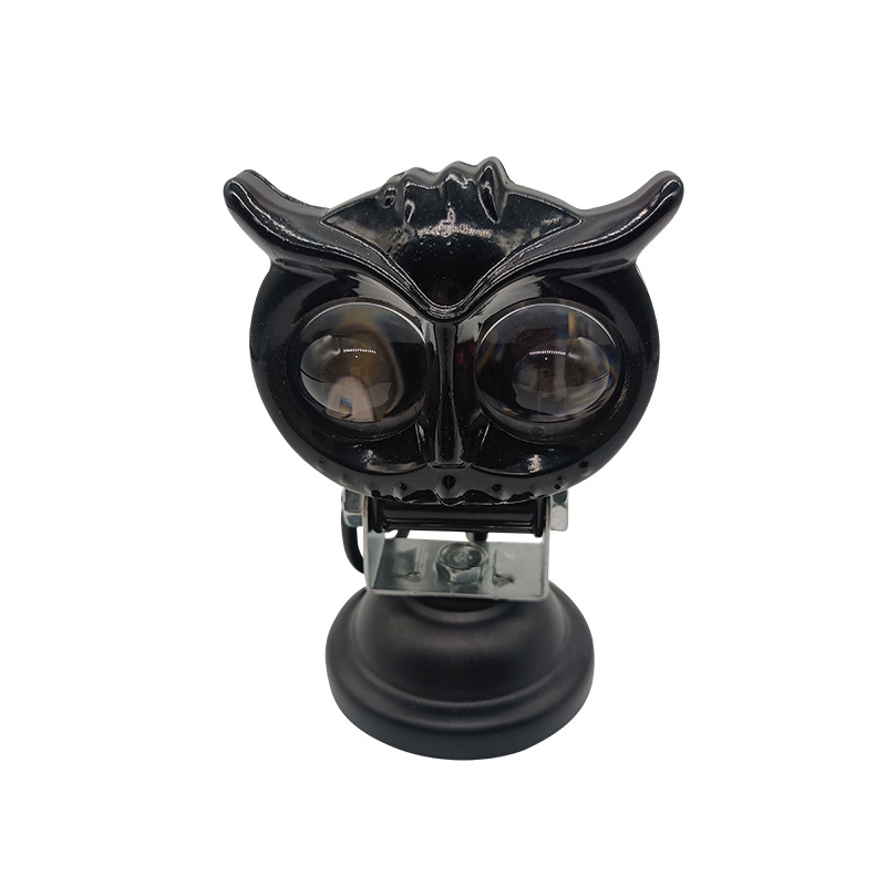 Φανάρι LED μοτοσικλέτας - νέο λεπτό μοντέλο κουκουβάγια, 12W, αλουμινένια κατασκευή, Liangmo Optoelectronics