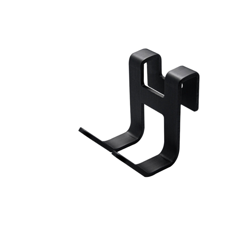 Kosminio aliuminio vonios kablys stikliniam paviršiams, be montavimo, be skylių, rankšluosčio ir drabužių kabykla, šiuolaikinis minimalistinis stilus