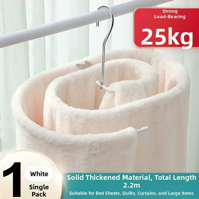 Κρεμάστρα για στέγνωμα ρούχων, στρογγυλό σχήμα με κλιπ, σιδερένια κατασκευή