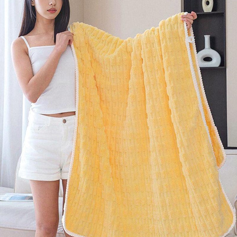 Vonios rankšluostis iš Coral Velvet, minkštas ir sugeriantis, svoris 100–120 g, pritaikomas