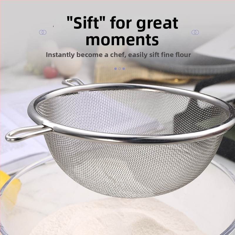 Nerūdijančio plieno kepimo šluotelė su medine rankena, dviguba galva, neslystanti, apsauga nuo nudegimų