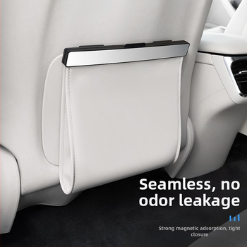Car cool δερμάτινη εσωτερική θήκη για απορρίμματα αυτοκινήτου - καθολική συμβατότητα, εσωτερικό διακοσμητικό αξεσουάρ, δυνατότητα προσαρμογής