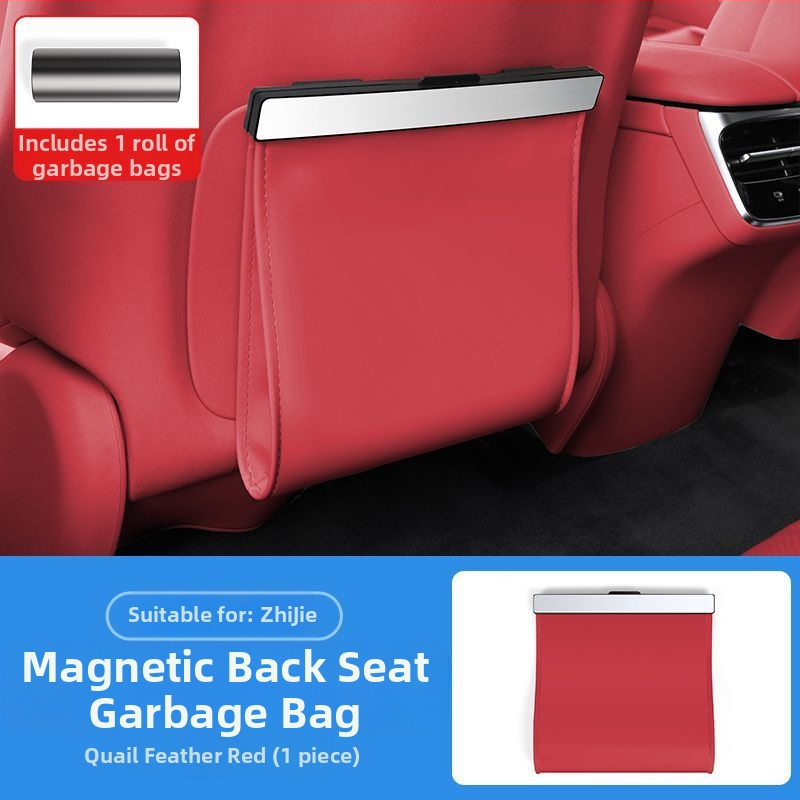 Car cool δερμάτινη εσωτερική θήκη για απορρίμματα αυτοκινήτου - καθολική συμβατότητα, εσωτερικό διακοσμητικό αξεσουάρ, δυνατότητα προσαρμογής