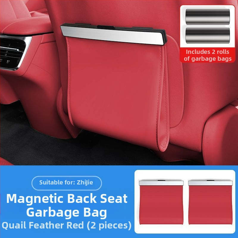 Car cool δερμάτινη εσωτερική θήκη για απορρίμματα αυτοκινήτου - καθολική συμβατότητα, εσωτερικό διακοσμητικό αξεσουάρ, δυνατότητα προσαρμογής