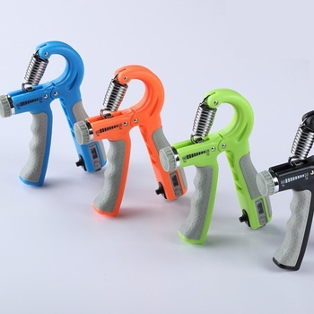 Εκγυμναστής λαβής – ρυθμιζόμενη αντίσταση, φορητός, με μηχανισμό ελατηρίου, υλικό PP, για εκγύμναση χεριού, καρπού και δακτύλων