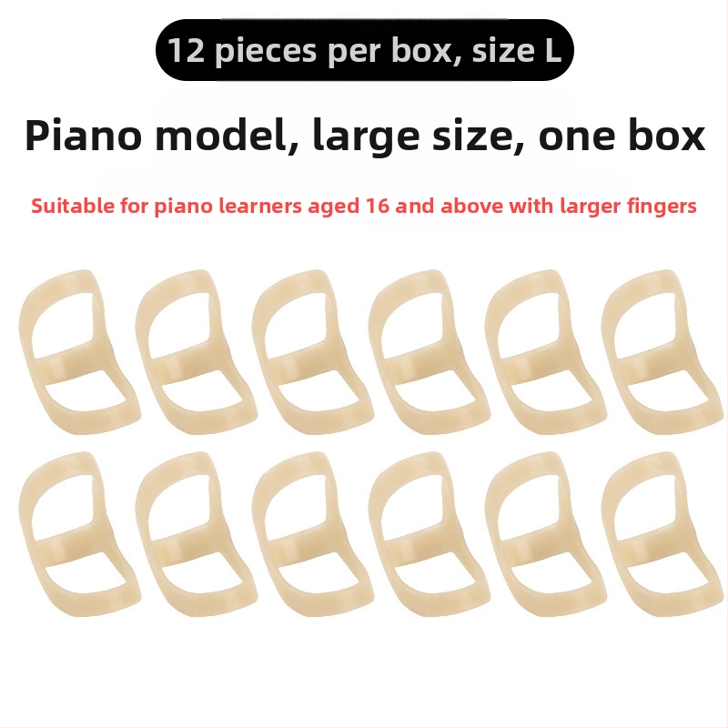 Yinyu Tréner prstov s tvarom ruky pre klavír a ďalšie nástroje – Kompatibilný s klavírom, guzhen, pipa a gitarou, pre deti aj dospelých