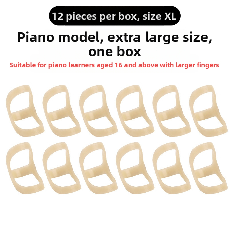 Yinyu Tréner prstov s tvarom ruky pre klavír a ďalšie nástroje – Kompatibilný s klavírom, guzhen, pipa a gitarou, pre deti aj dospelých