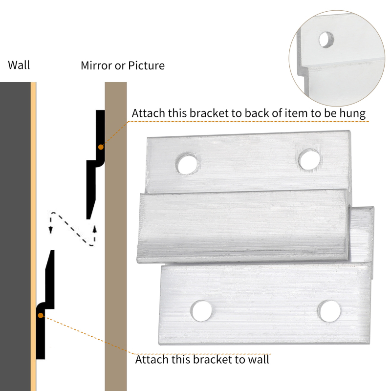 Z-oblik zidni panel od aluminijske legure s drvenim furnirom, montažne kopče, moderan minimalistički dizajn