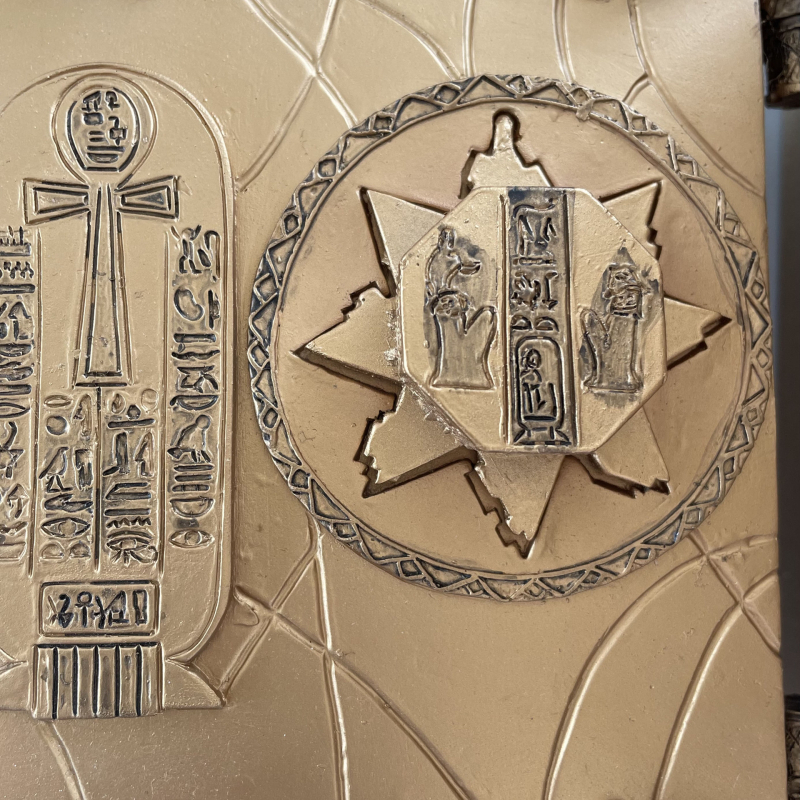 Μούμια: Βιβλίο των Νεκρών – Διακοσμητικό από συνθετική ρητίνη, χαρτονένια συσκευασία; Ιδανικό δώρο για γενέθλια, αποφοίτηση, νέο σπίτι και πάρτι