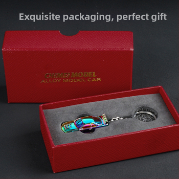 Ключодържател – спортен автомобил модел от алуминиева сплав, 1:64 мащаб, статичен