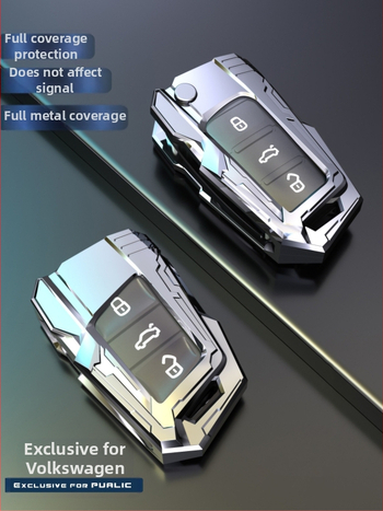 Kućište ključa za Volkswagen – cinkova legura, Rui Teng; kompatibilno s Magotan, Sagitar, Passat, Tiguan L, Bora, CC, Ling Du, Lang Yi