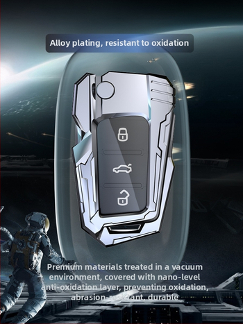 Θήκη κλειδιού Volkswagen – ψευδάργυρη κράμα, Rui Teng; συμβατό με Magotan, Sagitar, Passat, Tiguan L, Bora, CC, Ling Du, Lang Yi