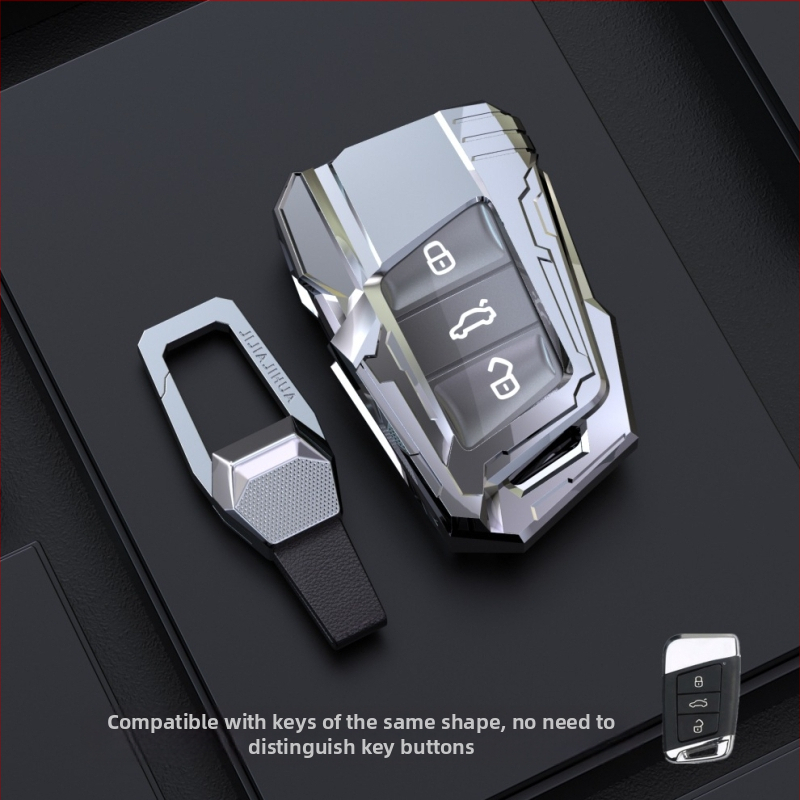 Kućište ključa za Volkswagen – cinkova legura, Rui Teng; kompatibilno s Magotan, Sagitar, Passat, Tiguan L, Bora, CC, Ling Du, Lang Yi