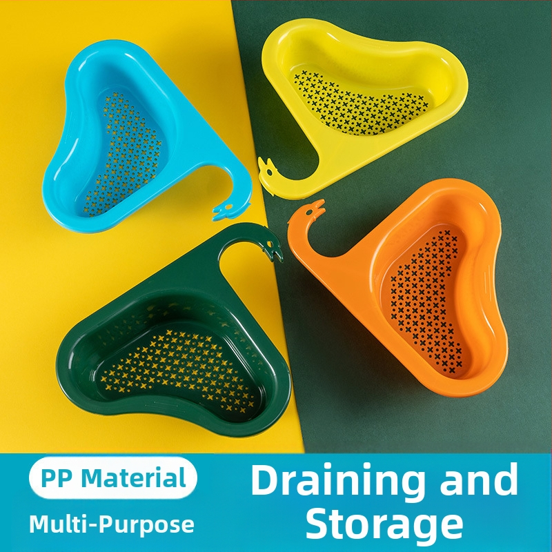 Gulbės formos nuotekų krepšys kriauklei – plastikinis, pakabinamas, Xin Senmiao, Zhejiang