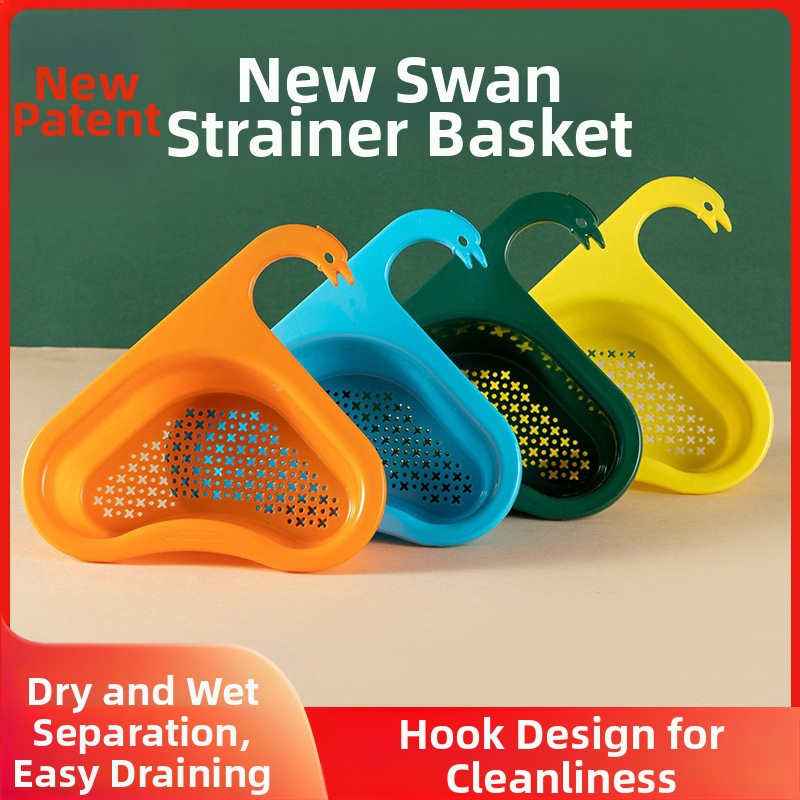 Дренажна кошница с лебед за мивка – пластмасова, окачваща, Xin Senmiao, Zhejiang