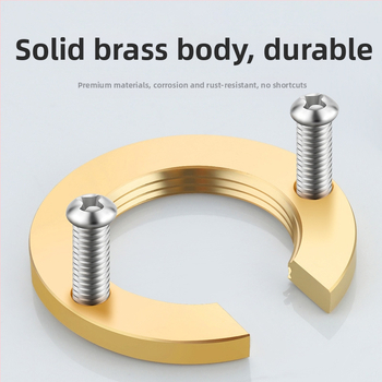 Matica protivlabavljenja za kuhinjsku slavinu, bakrena, prilagodba dostupna, moderan stil