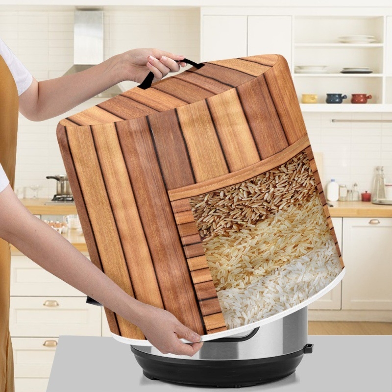 FORU Rīsu vārīšanas vāciņš – Materiāls: Brush, Mūsdienīgs un vienkāršs stils, Putekļu aizsargs