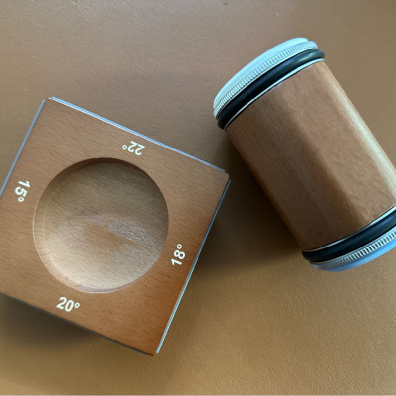 Cilindrinis dviejų pusių deimantinį šlifuoklis su ritinėliu virtuvės peiliams, su įspaustu logotipu