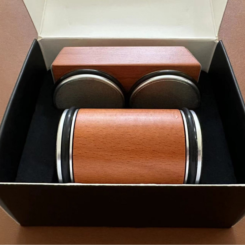 Cilindrinis dviejų pusių deimantinį šlifuoklis su ritinėliu virtuvės peiliams, su įspaustu logotipu