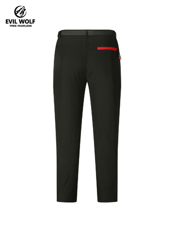 Ανδρικά Soft Shell παντελόνια πεζοπορίας - Γρήγορο στέγνωμα, Διαπνέοντα, Μικροελαστικά, Με φερμουάρ και ζώνη
