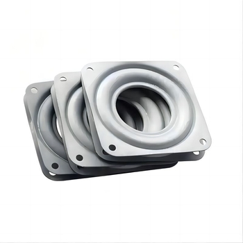 Βάση προβολής με περιστροφικό δίσκο - Σιδερένια, Κούφιος σχεδιασμός με πλήρη χάντρες, Περιστροφή 360°, Σύγχρονο μινιμαλιστικό στυλ, Στάμπωση