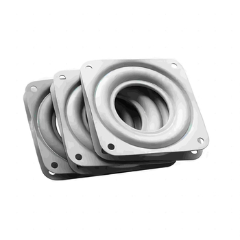 Βάση προβολής με περιστροφικό δίσκο - Σιδερένια, Κούφιος σχεδιασμός με πλήρη χάντρες, Περιστροφή 360°, Σύγχρονο μινιμαλιστικό στυλ, Στάμπωση