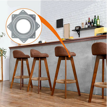 Okretna baza za izlaganje - Željezo, Puna perla šuplja konstrukcija, 360° rotacija, Moderni minimalistički stil, Žig/štancanje