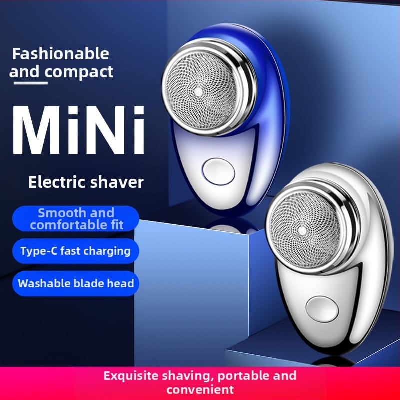 Ηλεκτρική ξυριστική μηχανή με 1 περιστρεφόμενη κεφαλή; ενσωματωμένη μπαταρία 100–300 mAh; αυτονομία 30–45 λεπτών; κινητήρας τύπου brushed; πλένεται και αποσπώμενη κεφαλή.