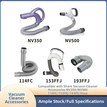 Shark NV350/NV500/114FC/153FFJ/193FFJ vakuuma šļūtene – piederums putekļu filtram, mājsaimniecības lietošanai, saderīgs ar NV350/NV500/114FC/153FFJ/193FFJ, piemērots 101–150 m² platībai