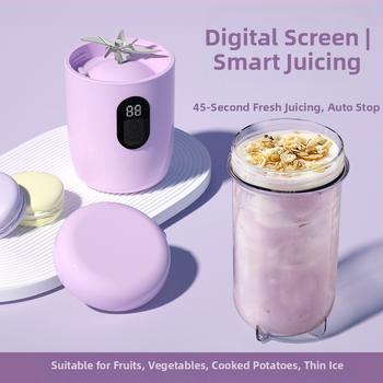 Nešiojamas sulčių puodelis su USB įkrovimu, 40W, 401–600 ml, 5+ peilių, įkraunama baterija