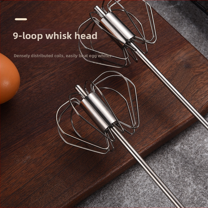 Разбивач за яйца – ръчен, неръждаема стомана, неелектричен; 1 функция; стил: модерен минимализъм