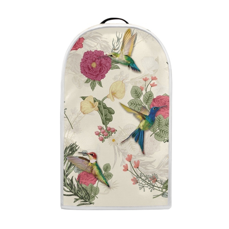 FORU CZ43 Blender vāciņš ar ziedu ogu un truša rakstu, materiāls Nelannel elastīgs audums, piemērots virtuvei, 2024. gada izlaišana