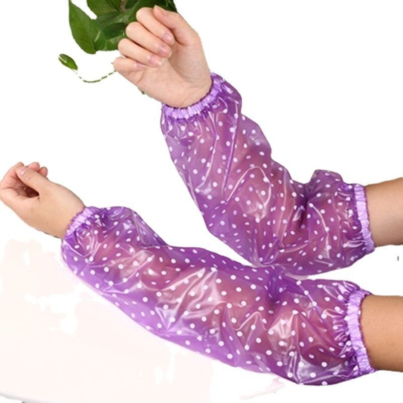 PVC virtuvės rankovė – atspari vandeniui, alyvoms ir nešvarumams; kristalų taškelių raštas; šiuolaikiškas minimalistinis stilius