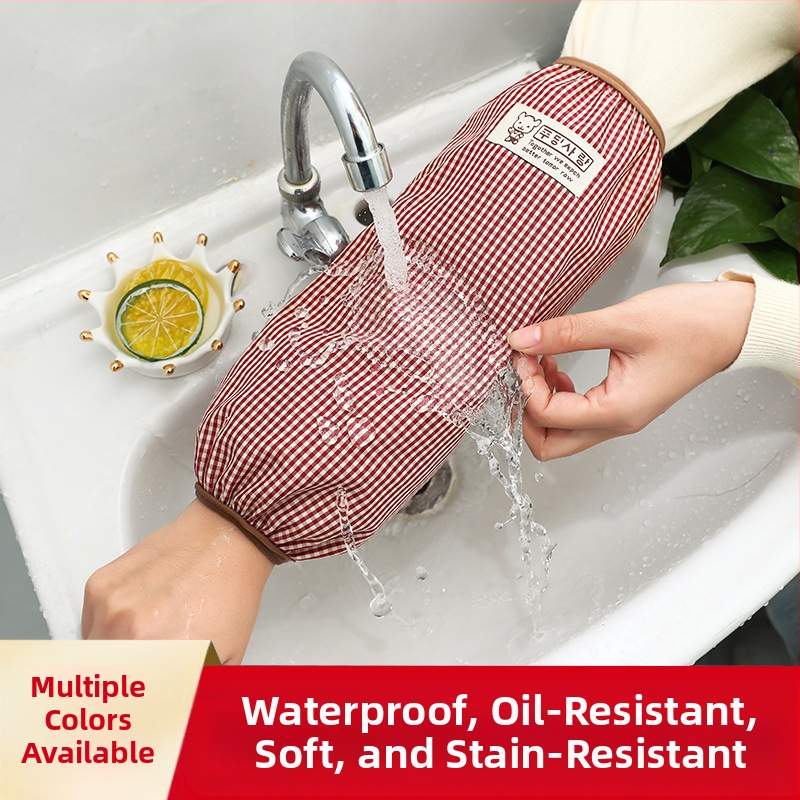 Унисекс водоустойчиви протектори за ръкави с каре мотив, пасторал стил, за зимата, пролетта и есента