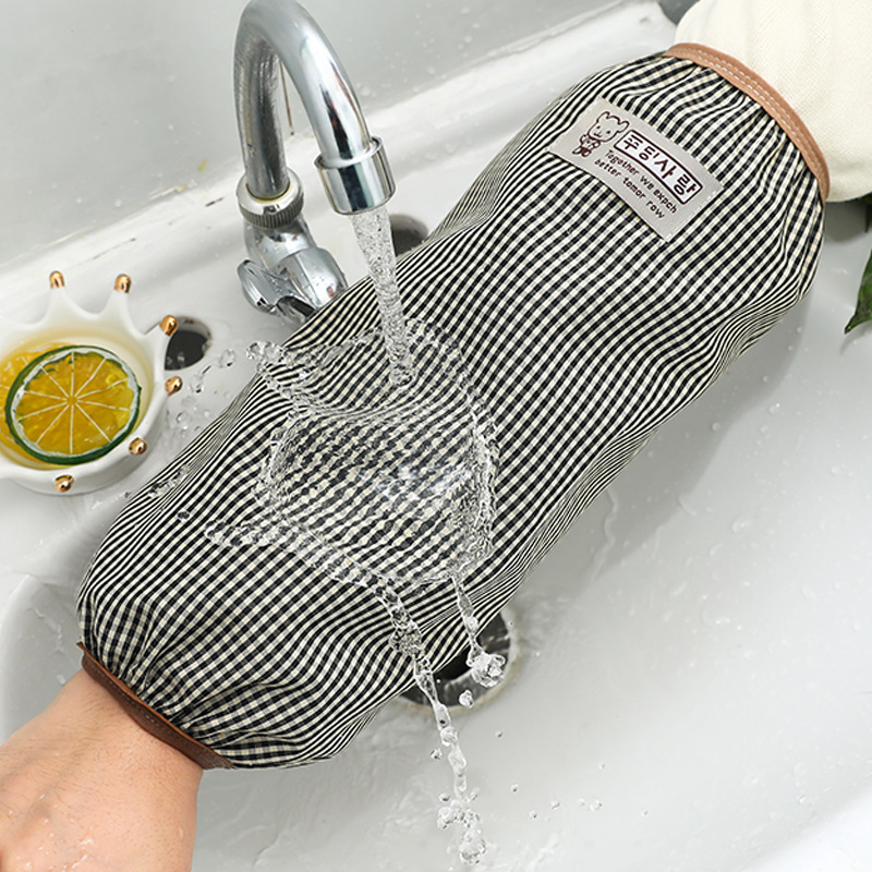 Унисекс водоустойчиви протектори за ръкави с каре мотив, пасторал стил, за зимата, пролетта и есента