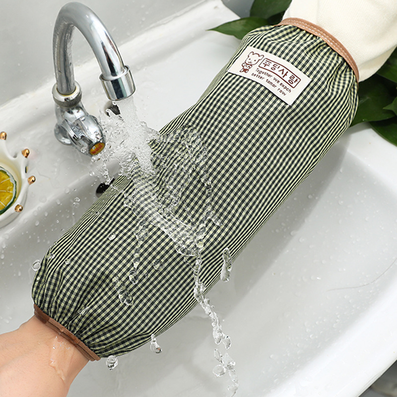 Унисекс водоустойчиви протектори за ръкави с каре мотив, пасторал стил, за зимата, пролетта и есента