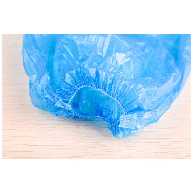 Накладки за лакътя - еднократна нетъканова ръкавка, прозрачен CPE пластмасов ръкав, водоустойчиви и маслоустойчиви, спандекс