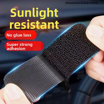 Αόρατο κλιπ στερέωσης πατάκι αυτοκινήτου με Velcro και διπλής όψεως κόλλα για πορτμπαγκάζ