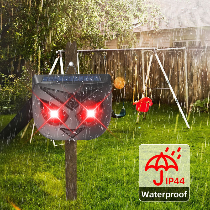 Ultrazvučni repelent za životinje sa solarnim napajanjem – vodootporan vanjski uređaj, ABS kućište, 5V, modeli 818/818B/610/603