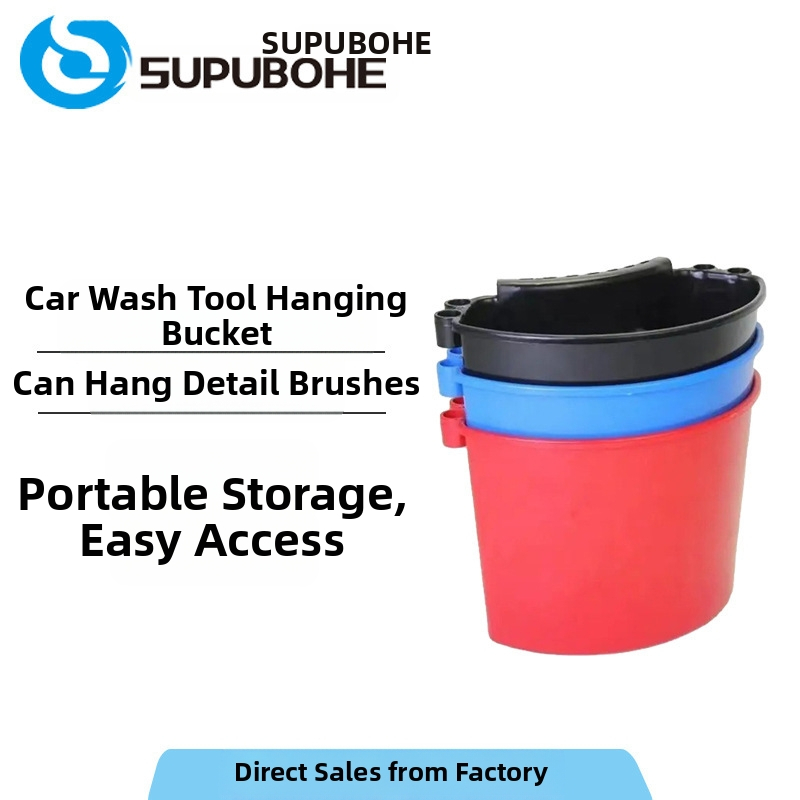 Karājams auto mazgāšanas spainis, PP materiāls, ar birstēm saderīgs, 2.5 kg, Soppebohe