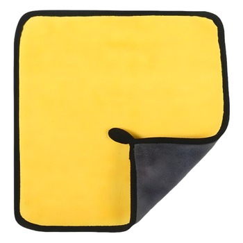 Automobilių plovimo rankšluostis, dvipusis koralo veliūras, mikropluoštas, namų naudojimui, baldams tinkamas, vientisas raštas