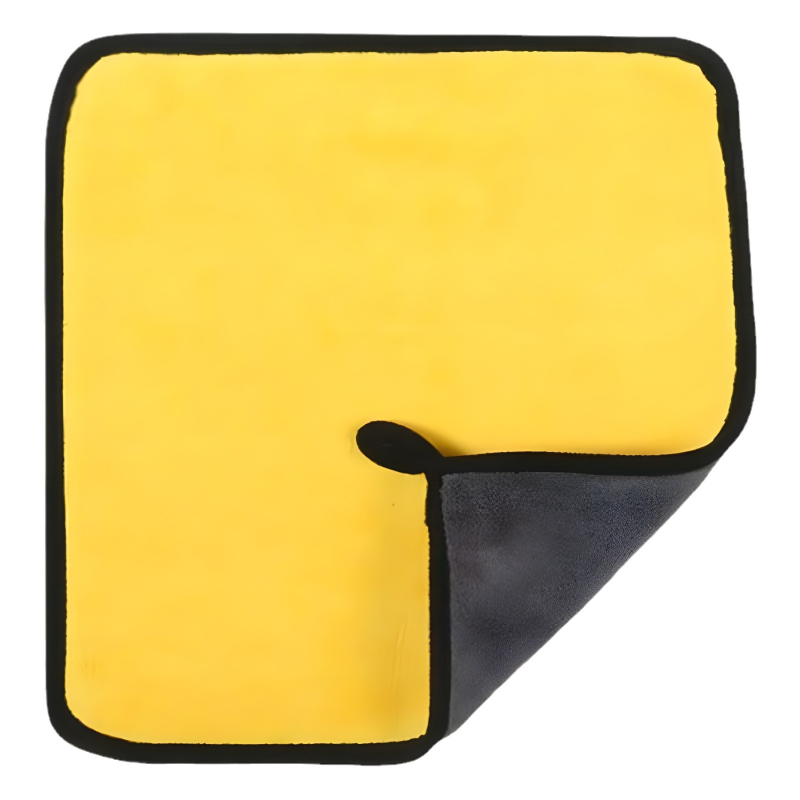 Automobilių plovimo rankšluostis, dvipusis koralo veliūras, mikropluoštas, namų naudojimui, baldams tinkamas, vientisas raštas