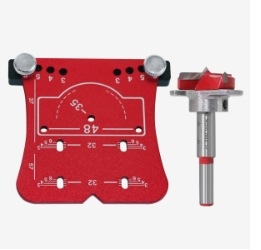 Специален шаблон за позициониране на панти за врати — алуминиева сплав, пробивник за дупки на панти, дърводелска плоча за позициониране