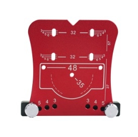 Специален шаблон за позициониране на панти за врати — алуминиева сплав, пробивник за дупки на панти, дърводелска плоча за позициониране