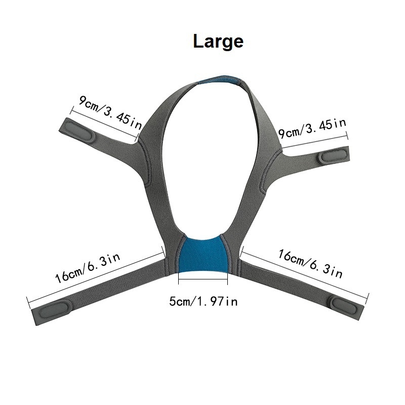 N20 лента за глава за маска Air Fit - двойнослойна композитна гъба, лента за медицинска маска, тегло 0,02 g