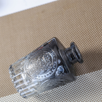 Μπουκάλι Αρωματοθεραπείας με χαρακτικό ρωμαϊκού στυλ για οικιακή διακόσμηση, γυαλί σόδα-λάιμ, προσαρμόσιμο