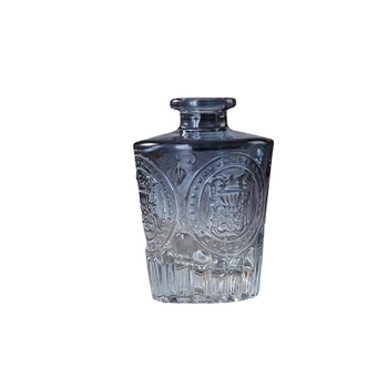 Μπουκάλι Αρωματοθεραπείας με χαρακτικό ρωμαϊκού στυλ για οικιακή διακόσμηση, γυαλί σόδα-λάιμ, προσαρμόσιμο