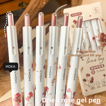 Σετ στυλό γέλης Rose Retro - Σειρά Marvel, Πλαστικό περίβλημα, Μη διαγραμμένο, Υλικό άκρου: Άλλο