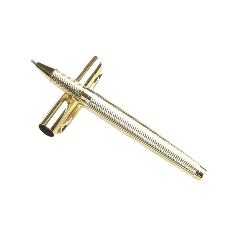 Lingka metalo graviruotas rutulio rašiklis su pasukimo mechanizmu | verslo dovana | atminimo apdovanojimas